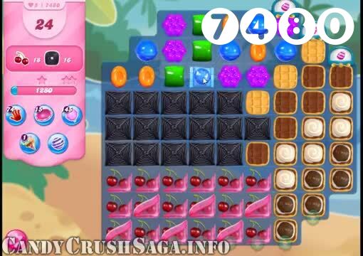 Candy Crush Saga : Level 7480 – Videos, Cheats, Tips and Tricks