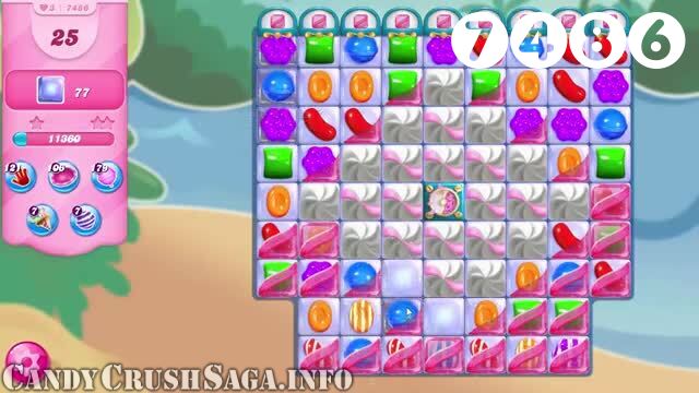 Candy Crush Saga : Level 7486 – Videos, Cheats, Tips and Tricks