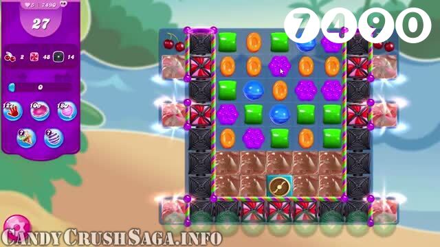 Candy Crush Saga : Level 7490 – Videos, Cheats, Tips and Tricks