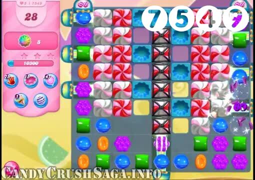 Candy Crush Saga : Level 7549 – Videos, Cheats, Tips and Tricks