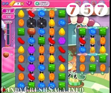 Candy Crush Saga : Level 757 – Videos, Cheats, Tips and Tricks
