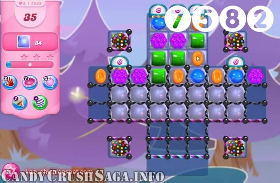 Candy Crush Saga : Level 7582 – Videos, Cheats, Tips and Tricks