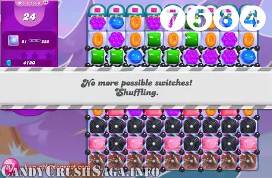 Candy Crush Saga : Level 7584 – Videos, Cheats, Tips and Tricks