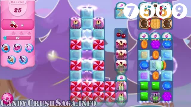 Candy Crush Saga : Level 7589 – Videos, Cheats, Tips and Tricks