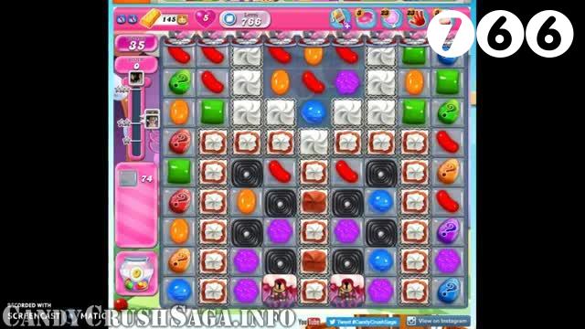 Candy Crush Saga : Level 766 – Videos, Cheats, Tips and Tricks