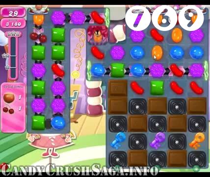 Candy Crush Saga : Level 769 – Videos, Cheats, Tips and Tricks