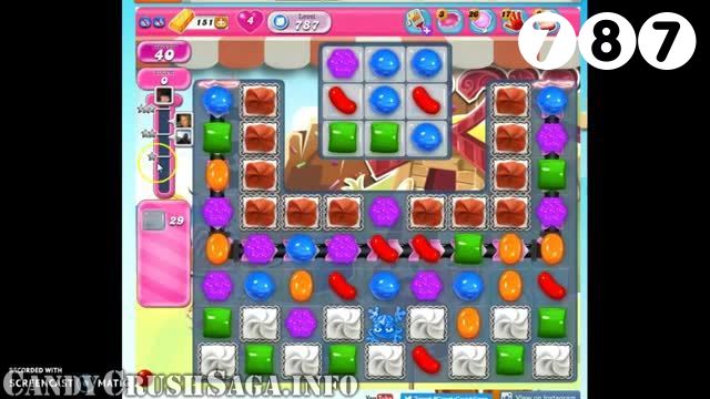 Candy Crush Saga : Level 787 – Videos, Cheats, Tips and Tricks
