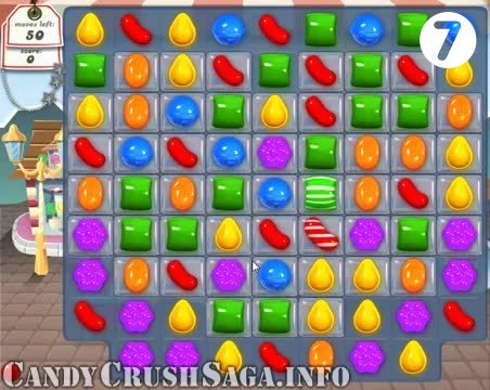 Candy Crush Saga : Level 7 – Videos, Cheats, Tips and Tricks
