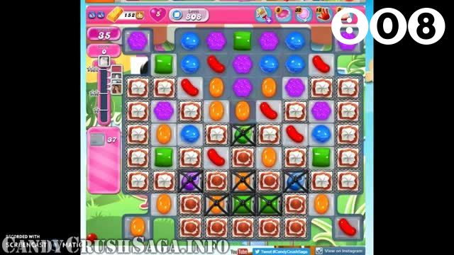 Candy Crush Saga : Level 808 – Videos, Cheats, Tips and Tricks