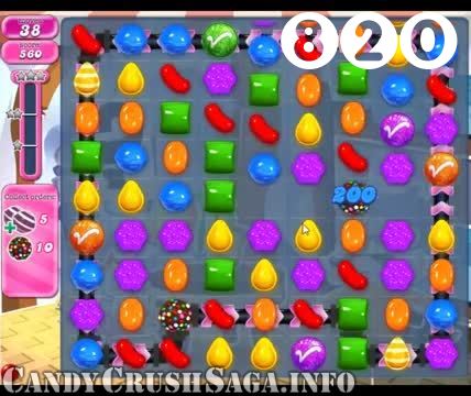 Candy Crush Saga : Level 820 – Videos, Cheats, Tips and Tricks