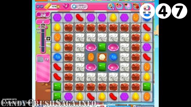 Candy Crush Saga : Level 847 – Videos, Cheats, Tips and Tricks