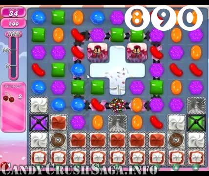 Candy Crush Saga : Level 890 – Videos, Cheats, Tips and Tricks