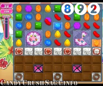 Candy Crush Saga : Level 892 – Videos, Cheats, Tips and Tricks